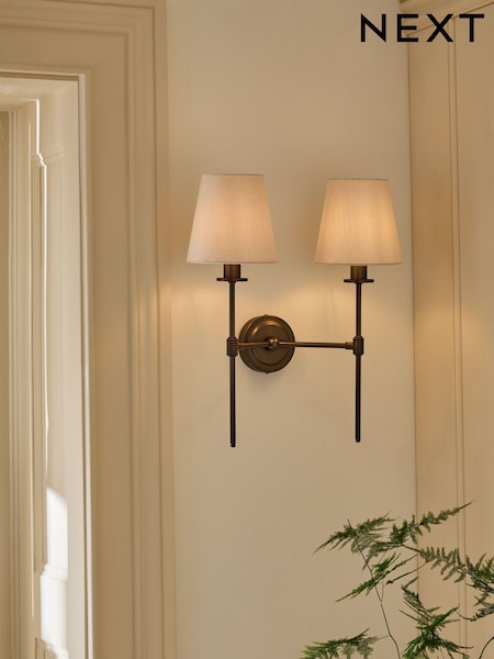 Bronze Carolina 2 Light Wall Light (AR4064) | €79