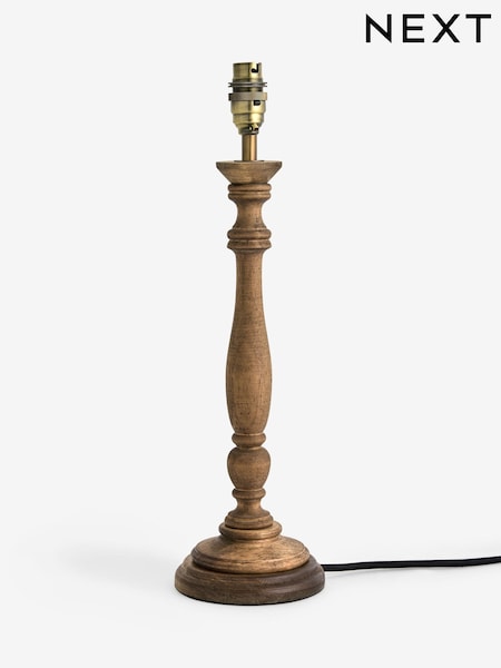 Natural Wood Clifton Table Lamp Base (AR4080) | €63