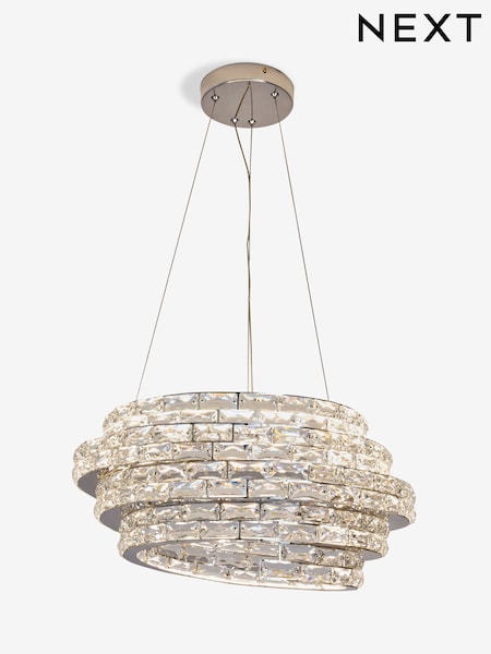 Chrome Monaco Chandelier Ceiling Light Fitting (AR4104) | €396
