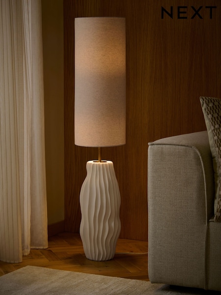 Ivory Halden Floor Lamp (AR4132) | €212