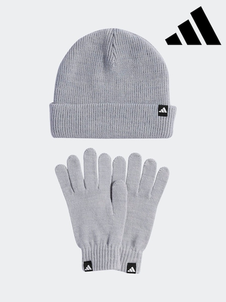 adidas Grey Gloves and Beanie Set (AR4256) | €33