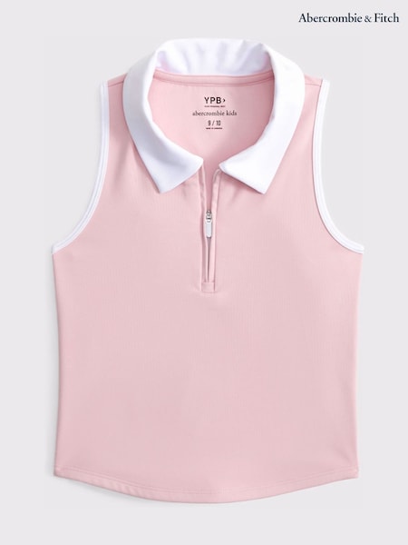 Active Athleisure Zip Neck Polo Crop Top (AR4454) | 21 €