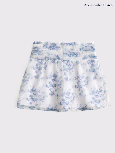 Floral Chiffon Mini Skirt (AR4470) | ‏196‏₪