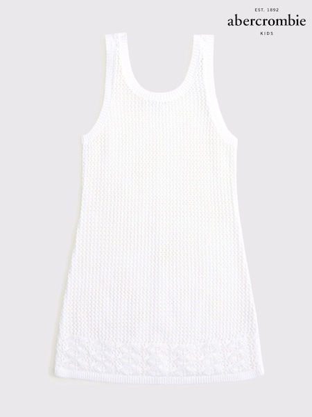 Abercrombie & Fitch Crochet Low Back Beach Cover Up (AR4471) | €46