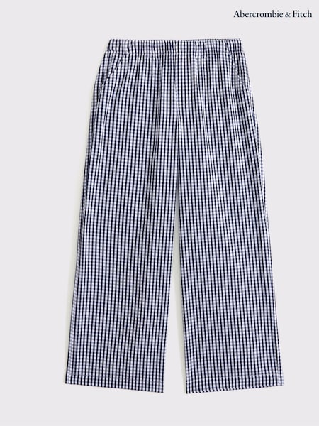 Poplin Gingham Pull On Trousers (AR4473) | ₪196