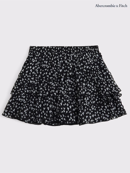 Ruffle Rara Chiffon Mini Skirt (AR4500) | 216 LEI