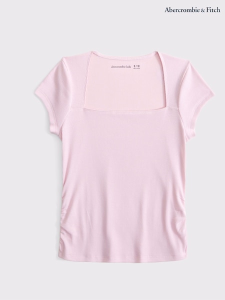Short Sleeve Square Neck T-Shirt (AR4510) | 112 LEI