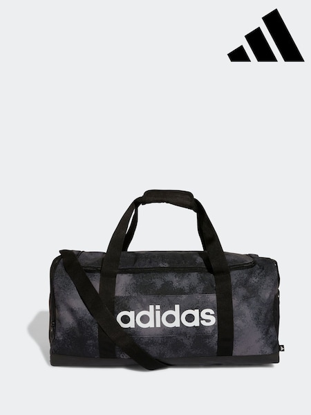 adidas Grey Linear Camo Graphic Medium Duffle (AR4659) | R$ 345