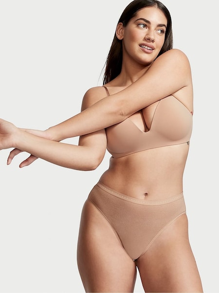 Victoria's Secret Praline Nude Logo Brief Knickers (AR4712) | €10.50