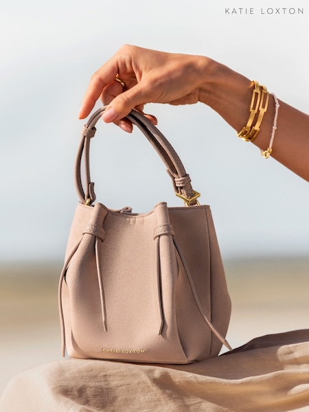 Katie Loxton Natural Celina Mini Suedette Bucket Bag (AR4771) | €114