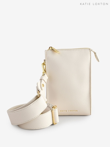 Katie Loxton White Effie Slim Crossbody Bag (AR4772) | ₪151