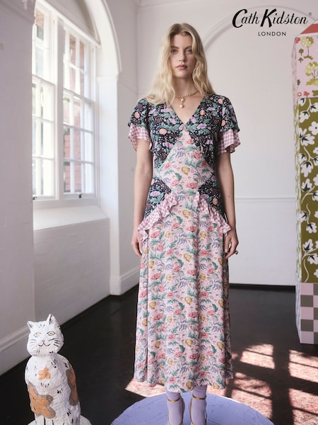 Cath Kidston Paint by Numbers Viscose Tea Dress (AR4825) | R$ 970
