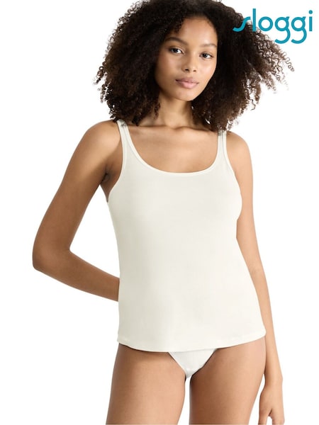 Sloggi Ever Ease White Tank Top (AR4876) | €25
