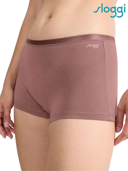 Sloggi Go Daily Cotton Brown Shorts 3 Pack (AR4892) | $45