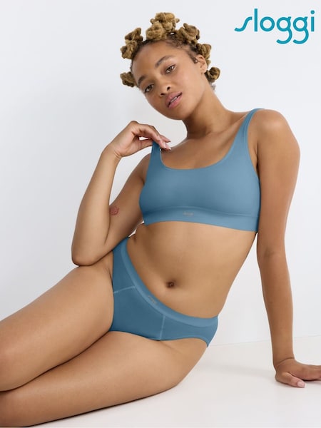 Sloggi 70s Blue EVER Ease Bikini Top (AR4893) | €37