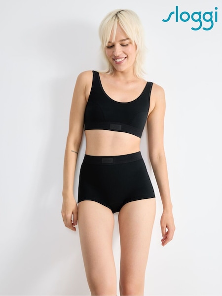 Sloggi Double Comfort T Tai Berry/Black Briefs 2 Pack (AR4912) | ₪65