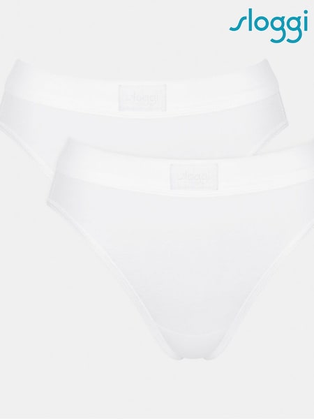 Sloggi Black/White/Red Double Comfort T Tai Briefs 2 Pack (AR4919) | €35