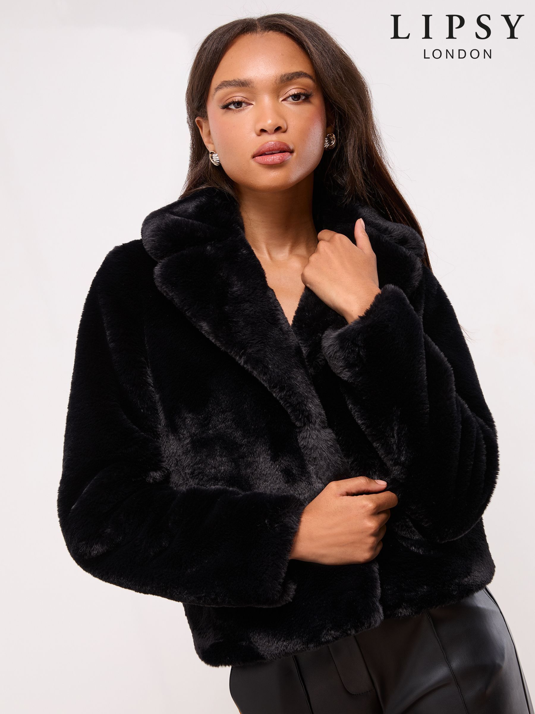 Buy Women's Coats and Jackets Faux Fur Regular Online | Next Romania