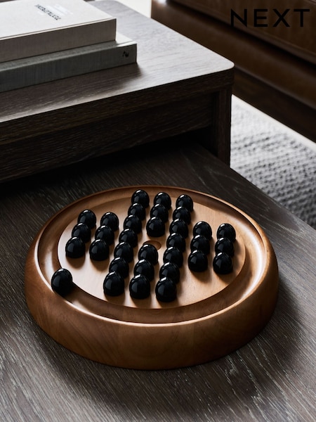 Brown Wooden Solitaire Set (AR6209) | €35