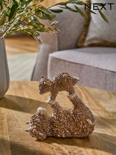 Hamish The Highland Cow Parent and Child Ornament (AR6228) | € 19