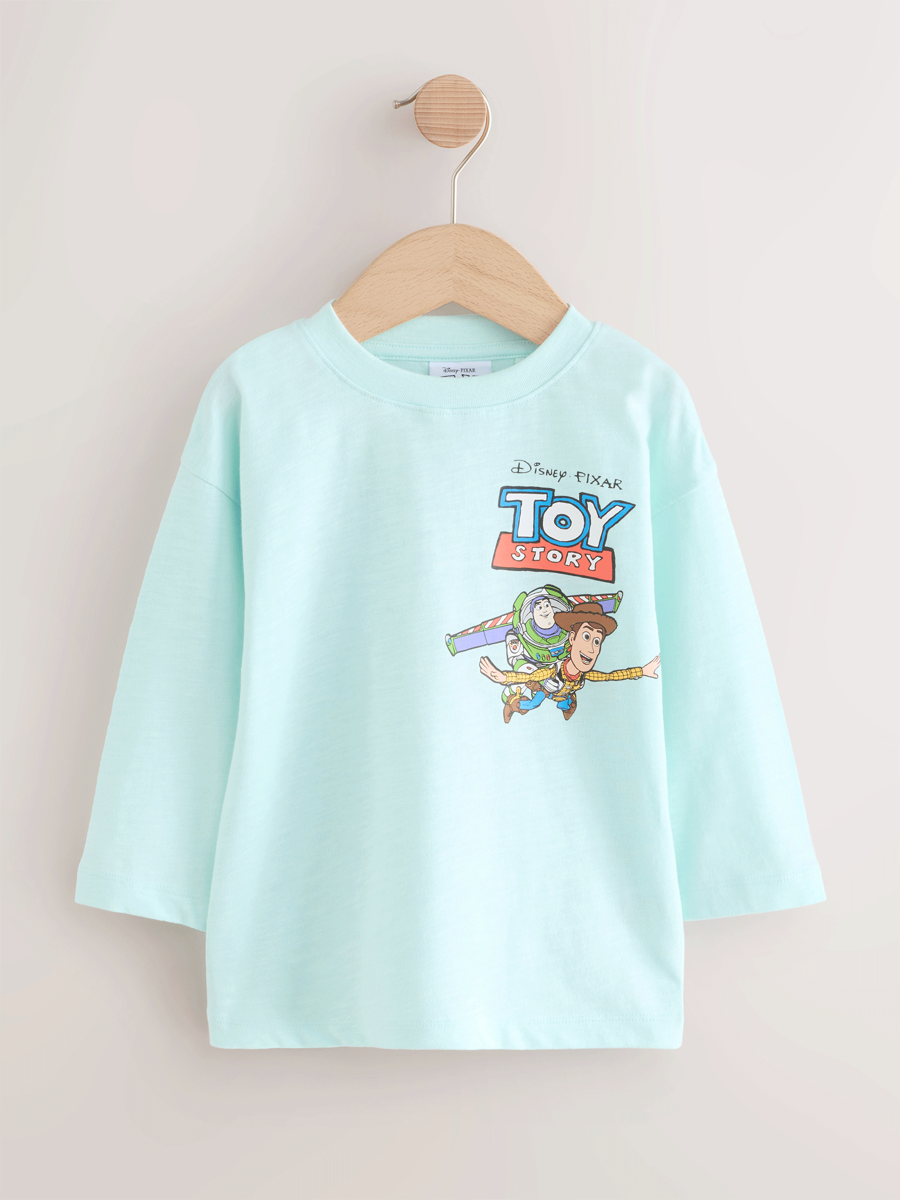 T-shirt Manches Longues NEXT Garçon - Collection Toy Story, Coton, Lavage Machine - 9