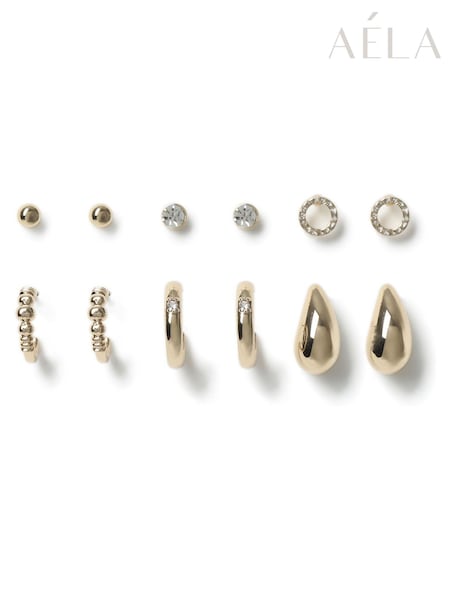 Aela Gold Tone Earrings (AR6392) | €19