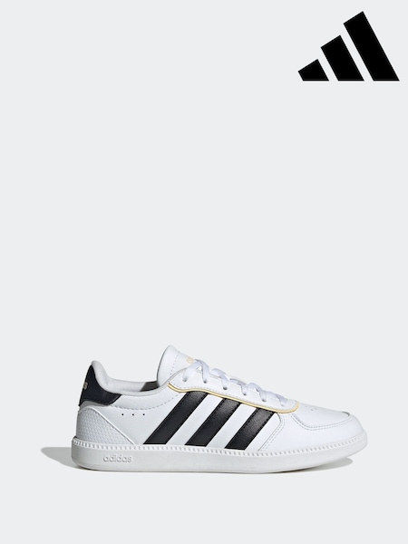 adidas White/Black BREAKNET SLEEK J (AR6430) | R$ 295