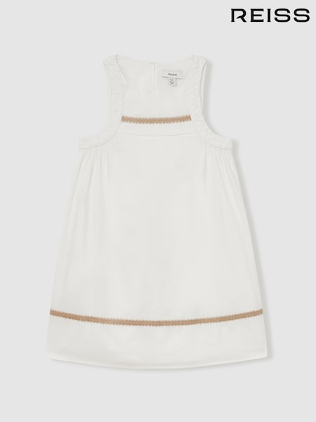 Reiss Rosie Plaited Trim Sleeveless Dress (AR6512) | 95 €