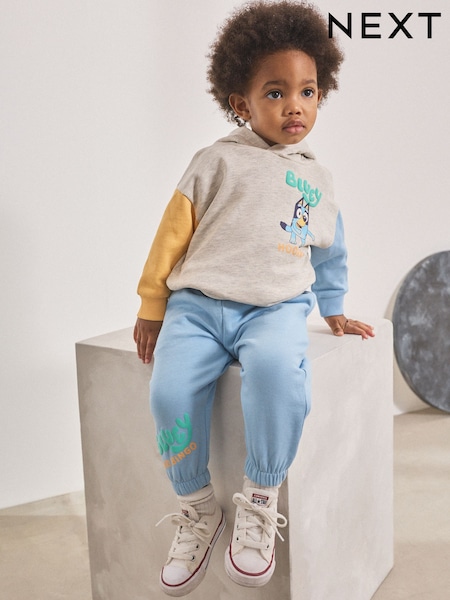 Ecru Marl Bluey Hoodie and Joggers Set (12mths-8yrs) (AR6558) | 139 QAR - 158 QAR