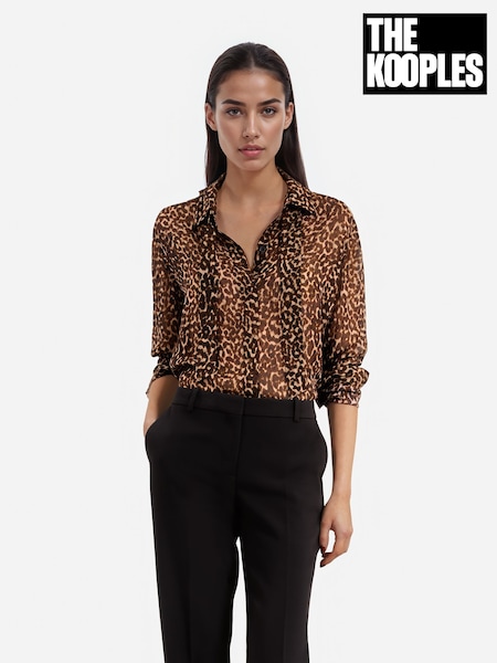 The Kooples Animal Long Sleeved Shirt (AR6722) | €285