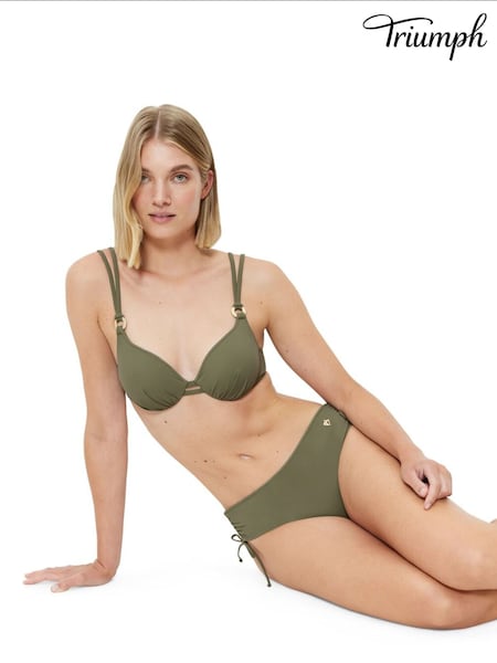 Triumph Green Summer Twist Midi Briefs (AR6726) | ₪151