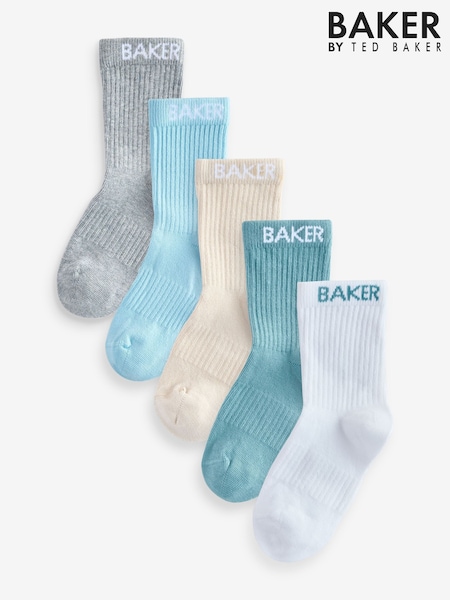 Baker by Ted Baker Boys Socks 5 Pack (AR6930) | €17 - €19
