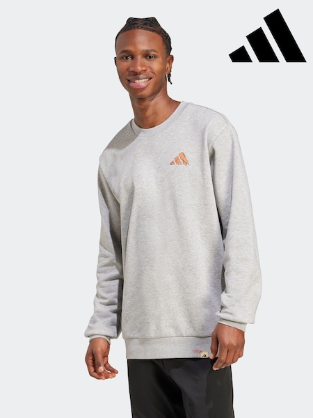 adidas Doodle Hunt Hike Graphic Sweatshirt (AR7102) | R$ 395