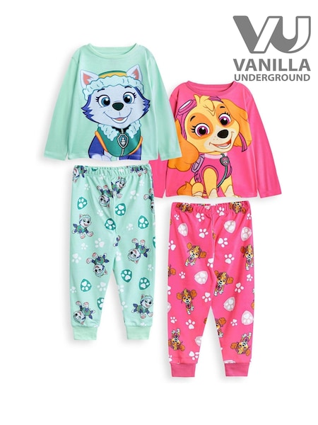 Vanilla Underground Girls Paw Patrol Pyjamas 2 Pack (AR7172) | 44 €
