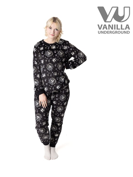Vanilla Underground Womens Disney Nightmare Before Christmas Pyjamas (AR7174) | ‏173 ر.ق.