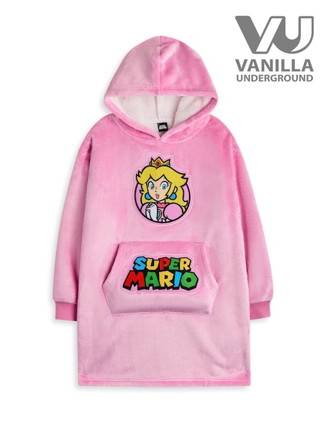 Рожевий - Vanilla Underground Kids Super Mario Character Blanket Hoodie (AR7182) | 1 622 грн