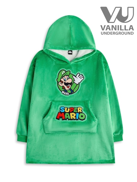 Зелений - Vanilla Underground Kids Super Mario Character Blanket Hoodie (AR7184) | 1 622 грн