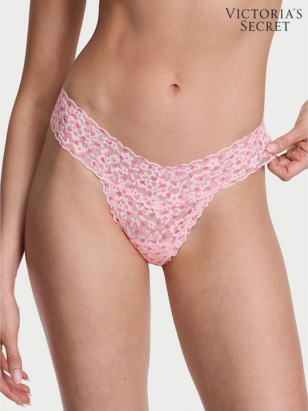 Victoria's Secret Purest Pink Dot Thong Knickers (AR7195) | €10.50
