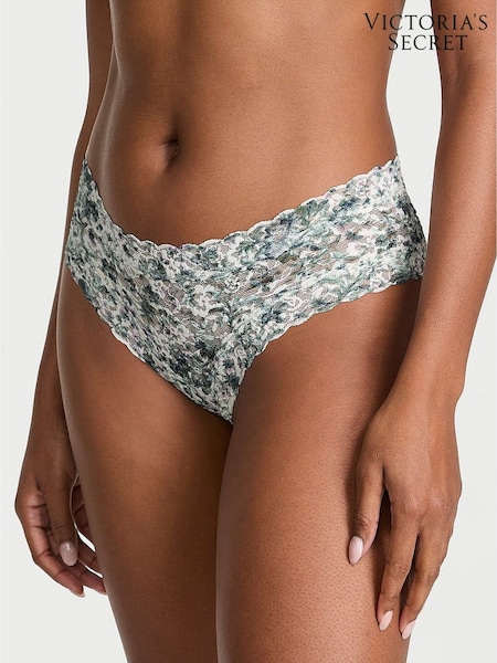 Victoria's Secret White Floral Cheeky Knickers (AR7210) | €10.50