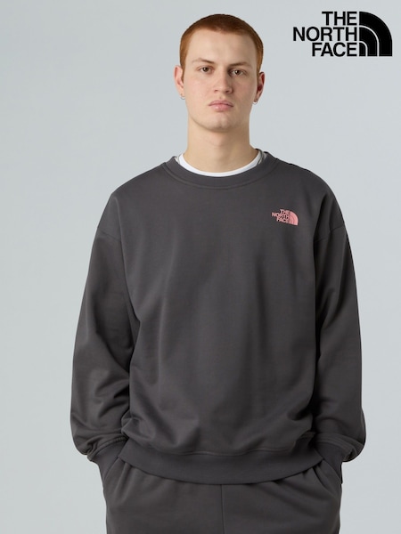 The North Face Grey Expedition Celebration Back Print Oversized Sweatshirt (AR7473) | €92