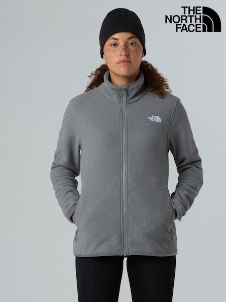 The North Face Grey W Glacier Fleece Jacket (AR7483) | R$ 740