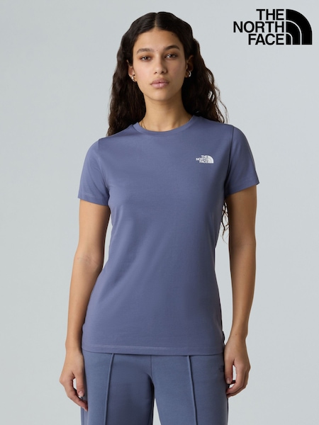 The North Face Purple Slim Simple Dome T-Shirt (AR7609) | €31