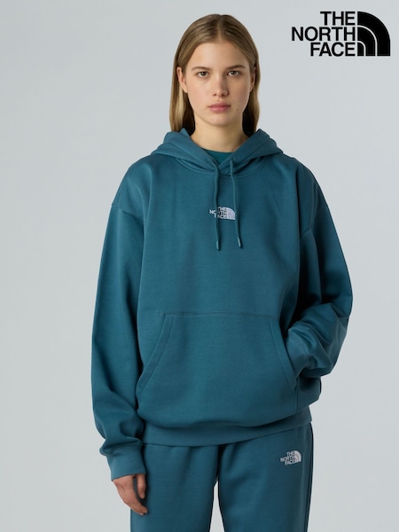 The North Face Blue Oversize W Essential Hoodie (AR7635) | R$ 640