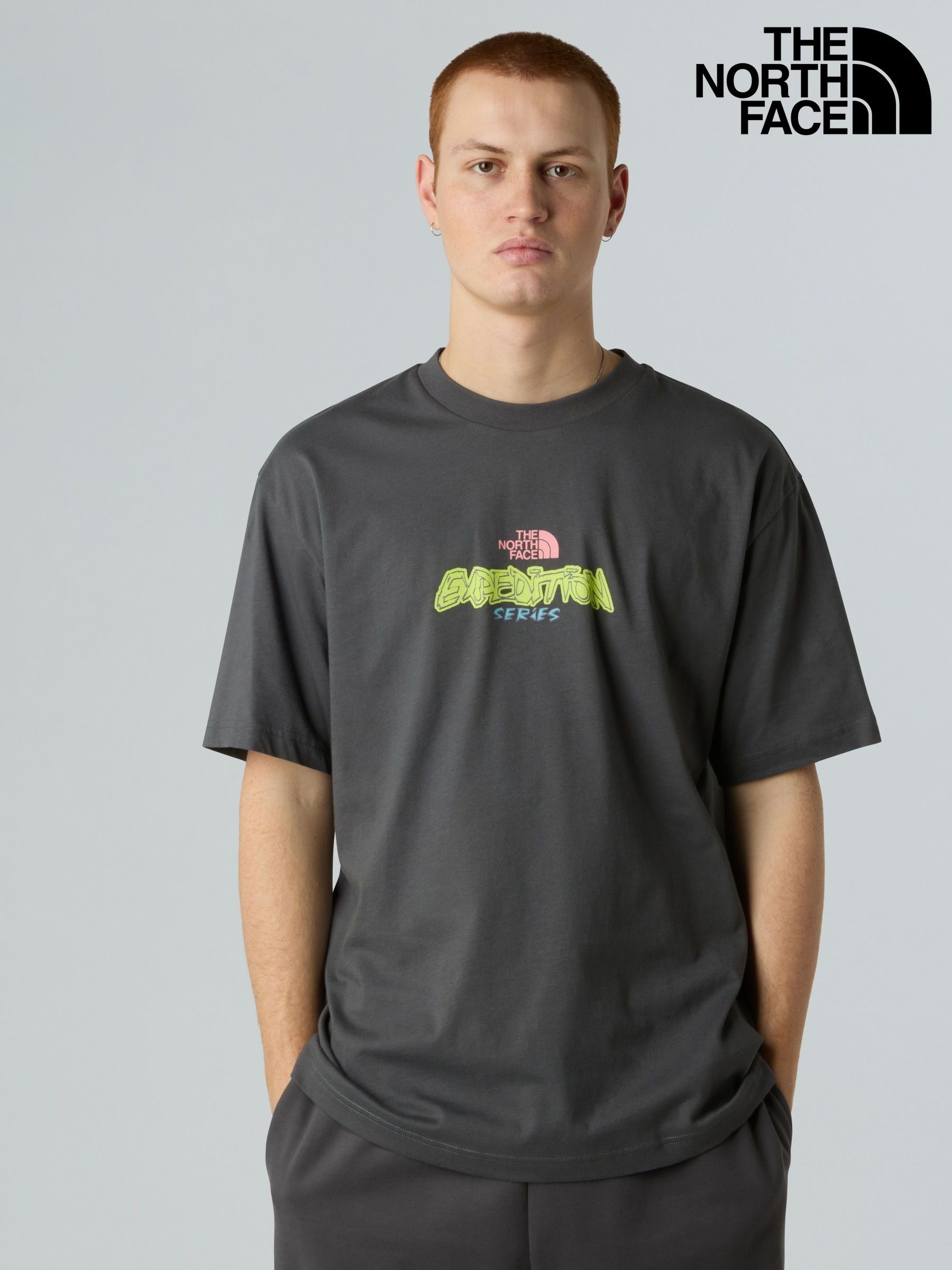 Buy Men's Tops Grey Graphic Back Print Online | Next Poland