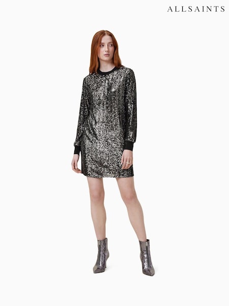 AllSaints Black Solstice Dress (AR7774) | €256