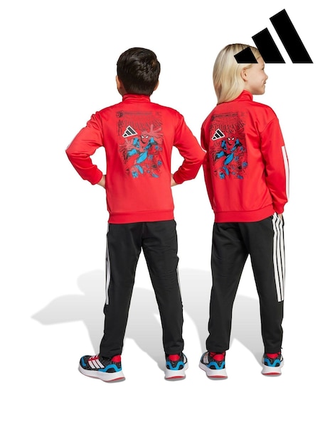 adidas Red Marvel Spider-Man Tracksuit Little Kids (AR7907) | R$ 495
