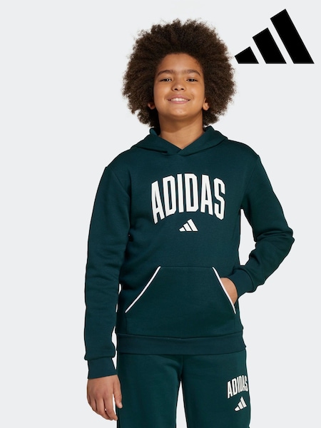 adidas Green Essentials Collegiate Hoodie Kids (AR8038) | R$ 325