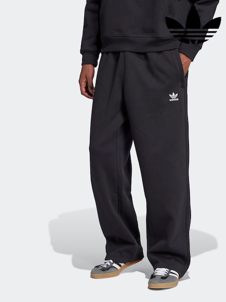 adidas Originals Black Trefoil Essentials Open Hem Joggers (AR8072) | AZN 113