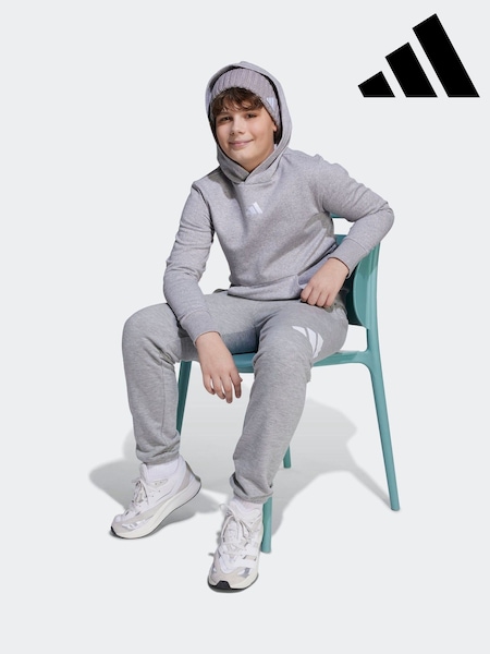 Grey Essentials Hoodie Kids (AR8074) | R$ 245