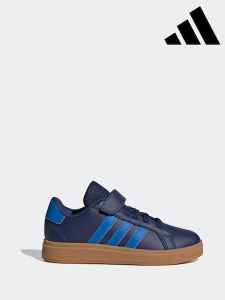 adidas Blue Grand Court 2.0 Easy On Kids Trainers (AR8149) | R$ 275